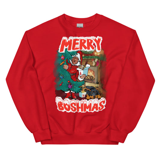 Big John Merry Boshmas Christmas jumper