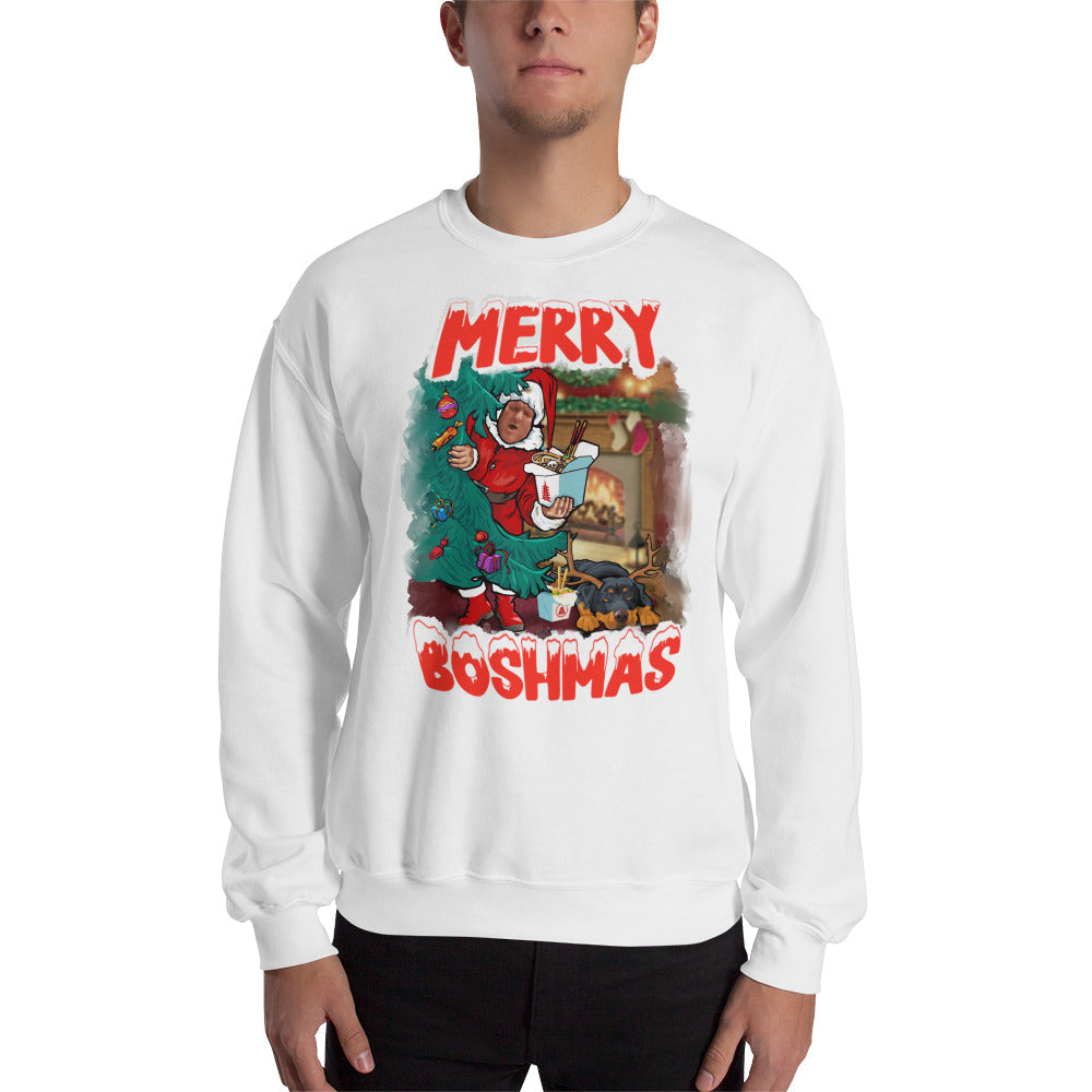 Big John Merry Boshmas Christmas jumper