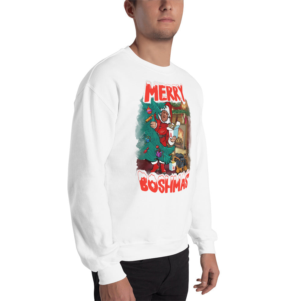 Big John Merry Boshmas Christmas jumper